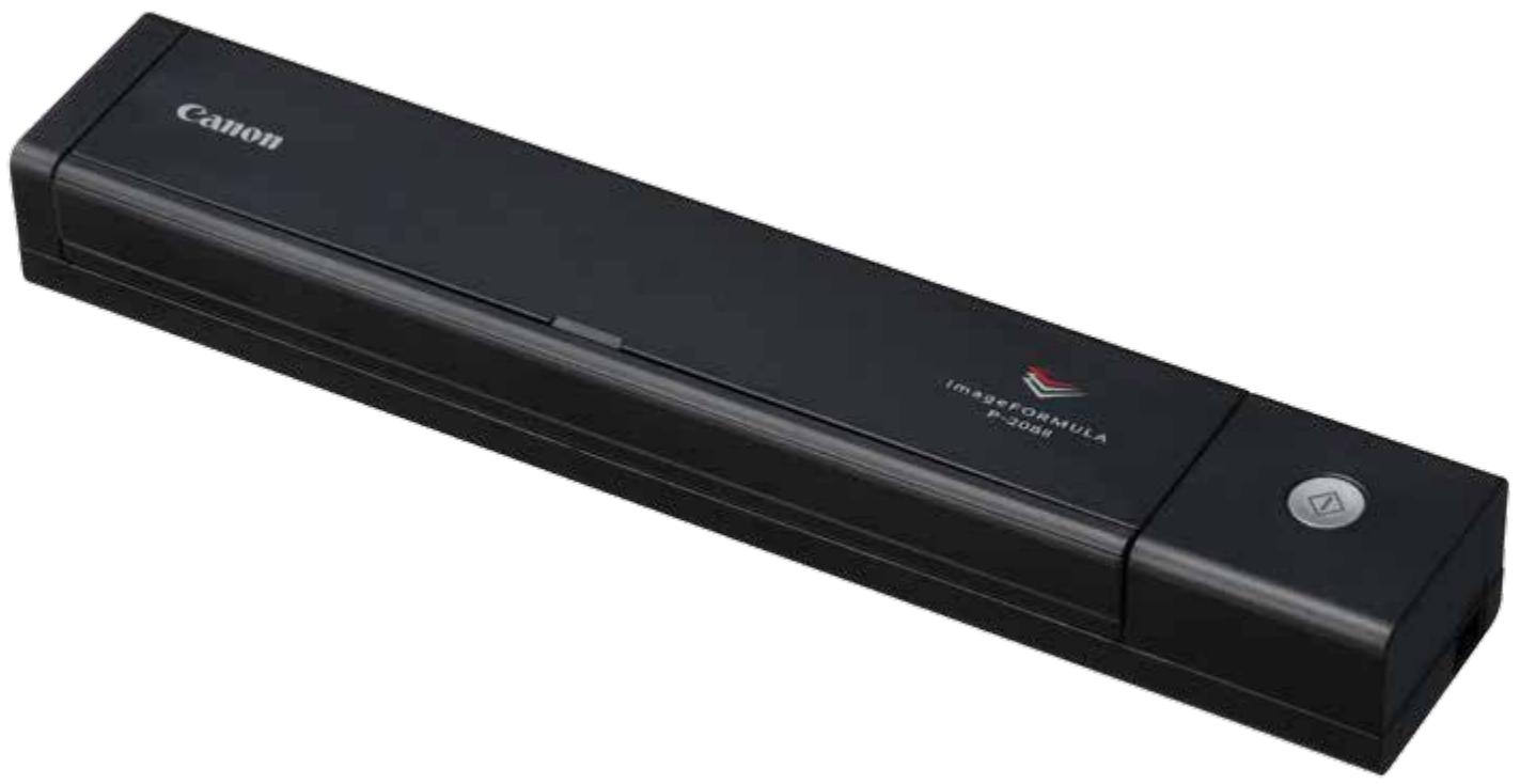 CANON P-208II - Fast, ultra-slim scanner for mobile executives and home users - 1