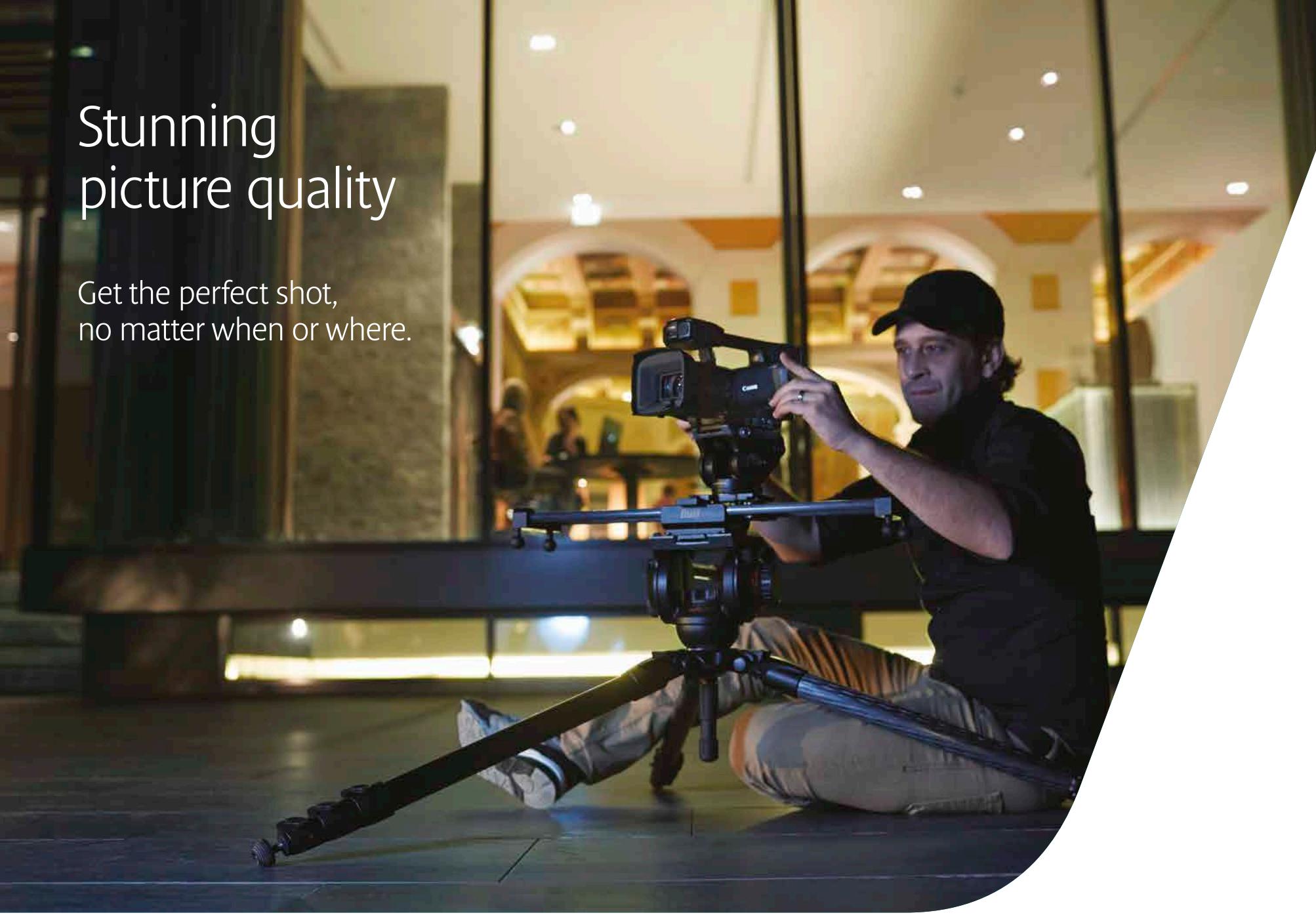 CANON XF205/XF200 RANGE BROCHURE - Superb processing capability - 3
