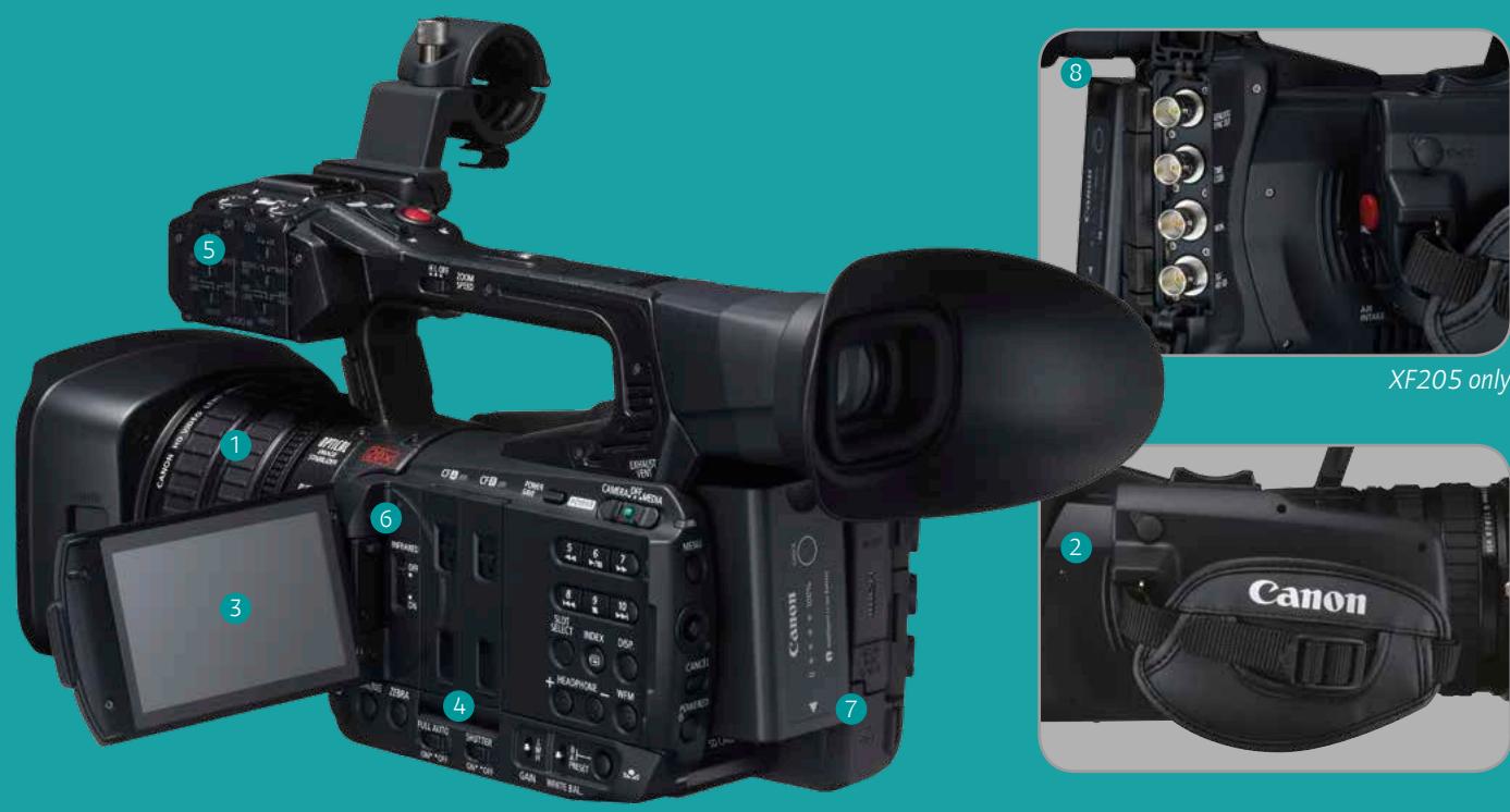 CANON XF205/XF200 RANGE BROCHURE - KEY FEATURES - 2