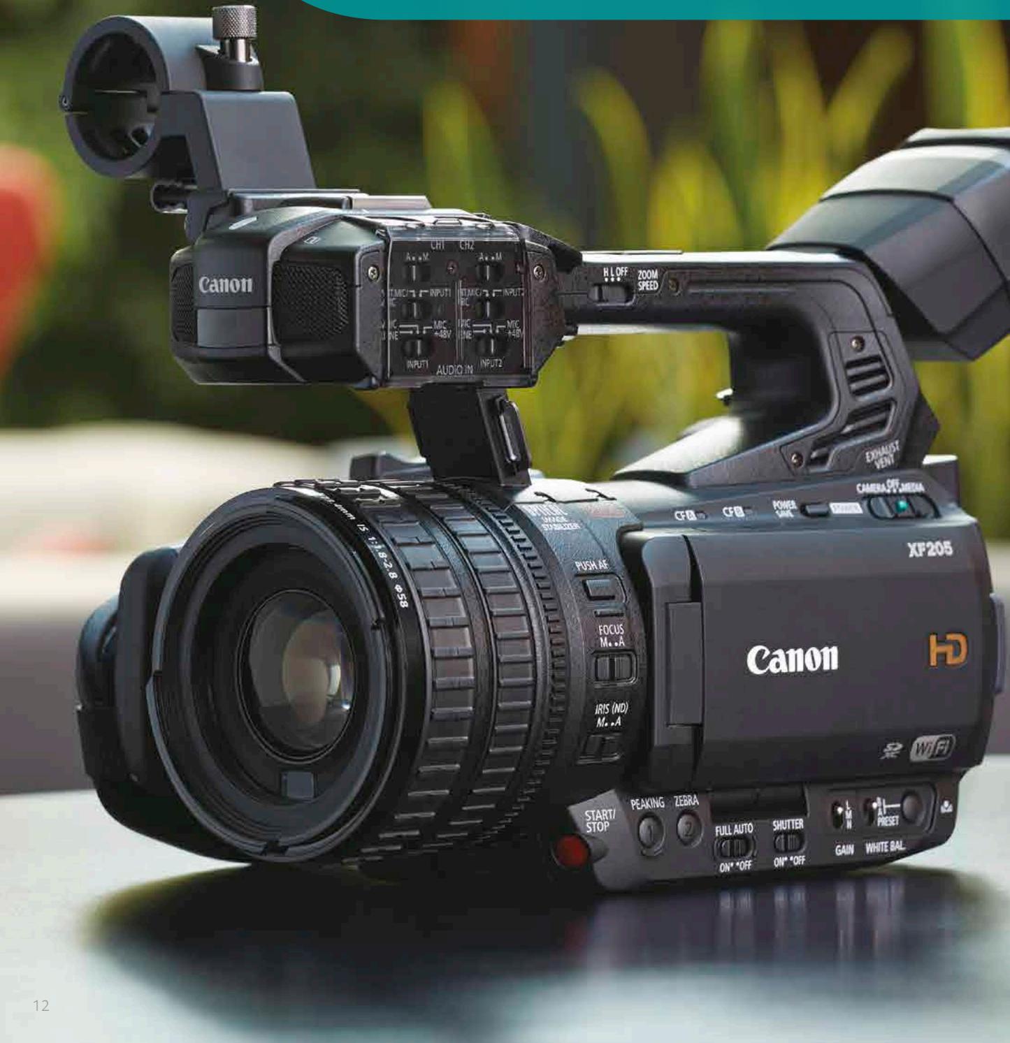 CANON XF205/XF200 RANGE BROCHURE - KEY FEATURES - 1