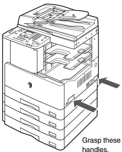 CANON IR 2420 - Moving the Machine - 2