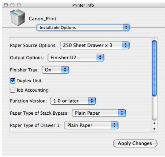 CANON IR 2420 - Mac OS X 10.5.x or later: - 1