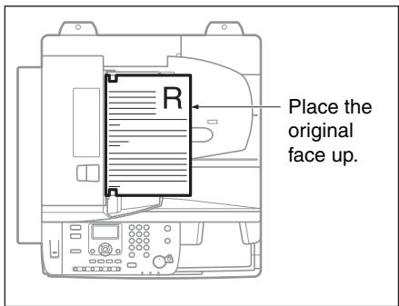 CANON IR 2420 - Feeder (View from Above) - 1