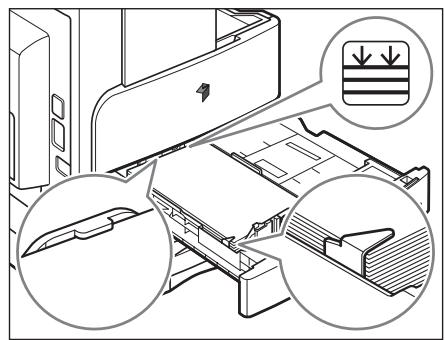 CANON IR 2420 - Load the paper stack into the paper drawer. - 1