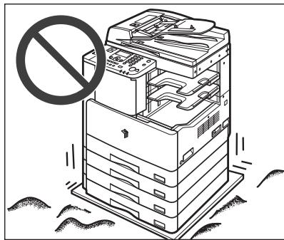 CANON IR 2420 - Avoid locations where ammonia gas is emitted. - 1