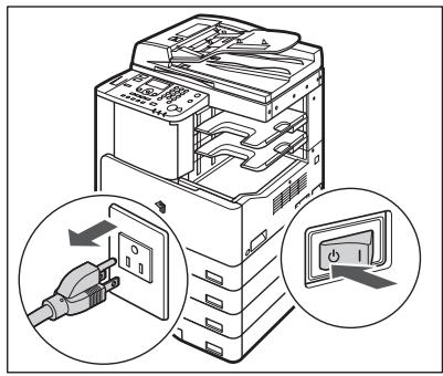 CANON IR 2420 - Moving the Machine - 5