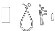 ALPINE KCE-300BT - Check accessory parts. - 6