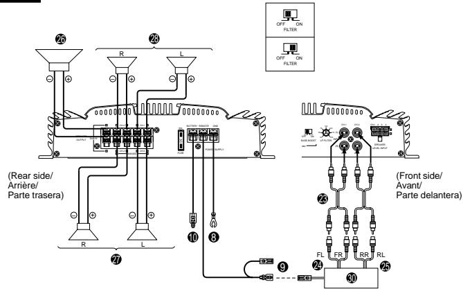 ALPINE MRP-F200 - CONEXIONES (Fig. 3 – Fig. 13) - 1