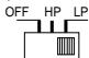 ALPINE MRP-F256 - Réglages de commutateur (fig. 2) - 3