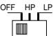 ALPINE MRP-F257 - Réglages de commutateur (fig. 2) - 5