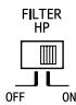 ALPINE MRV-F340 - Commutateur selecteur du mode de transfert passage-haut (HP) - 1