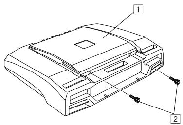 ALPINE MRV-F345 - Pour fixer le couvercle supérieur - 2
