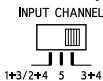 ALPINE MRV-F450 - Interruptor selector del canal de entrada - 1