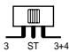 ALPINE MRV-T503 - Interruptor selector del modo de entrada - 1