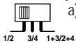 ALPINE MRV-T757 - Interruptor selector del canal de entrada - 1