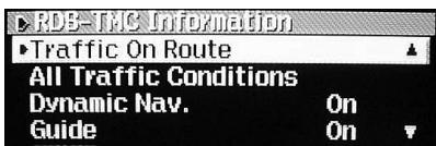 ALPINE NVD-T003 - Displaying the Traffic Event Information on Route - 2