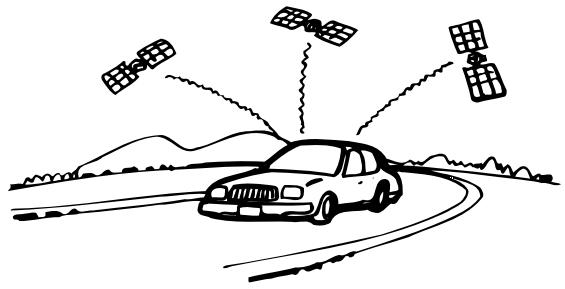 ALPINE NVD-T003 - Locations where GPS signals are received easily - 1