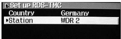 ALPINE NVD-T334 - Selecting TMC Reception (Only when TMC-001P is connected) - 1