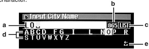 ALPINE NVD-T334 - Searching for Destination from Address - 3