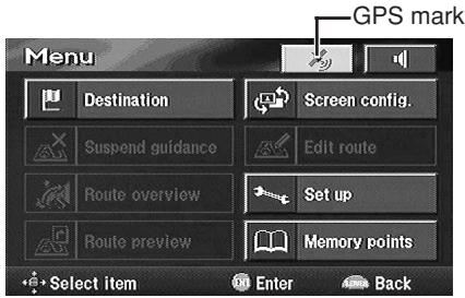 ALPINE NVD-V004 - Viewing GPS screens - 1