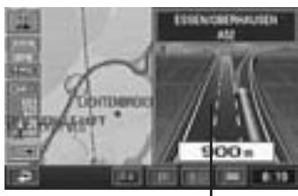 ALPINE NVD-Z001 - ■ 3-D Display for Motorway Junction - 1