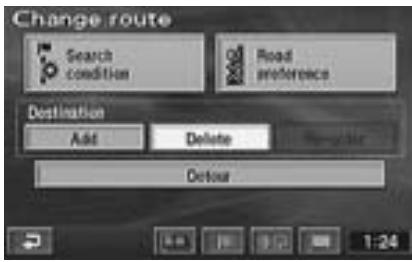 ALPINE NVD-Z001 - The “Route overview” screen appears. Select “Route” by tilting the joystick and press ENTER. - 3