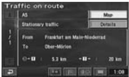 ALPINE NVD-Z001 - Displaying the Traffic event information on route - 1
