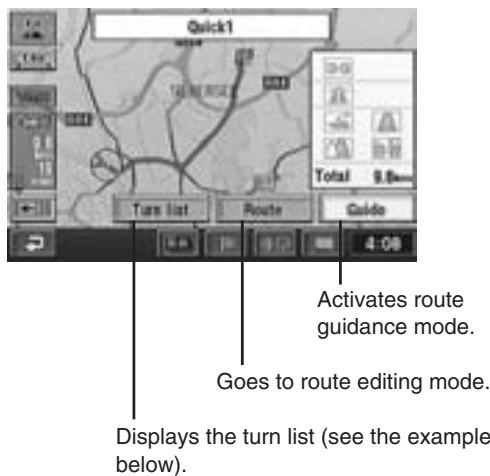 ALPINE NVD-Z001 - Overviewing the searched route - 1