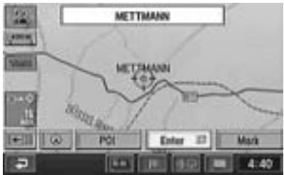 ALPINE NVD-Z001 - Searching by scrolling displayed map - 2