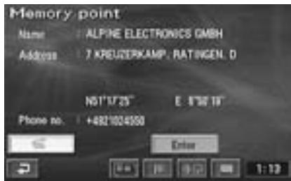 ALPINE NVD-Z001 - Automatic Dialling from a Memory Point - 1