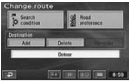 ALPINE NVD-Z001 - Searching for a detour - 1