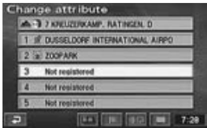 ALPINE NVD-Z001 - Attribute Register and Change - 3