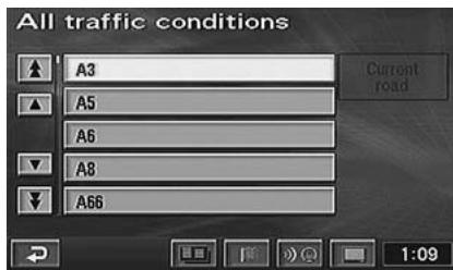 ALPINE NVD-Z001-SPACE-DB-VER-SPACE-4-10- - Displaying all Receiving Traffic event information - 1