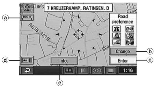ALPINE NVD-Z001-SPACE-DB-VER-SPACE-4-10- - When the point map is displayed using the Destination menu - 1