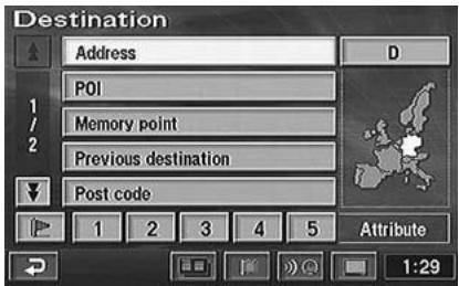 ALPINE NVD-Z001-SPACE-DB-VER-SPACE-4-10- - Searching for a destination from its address - 1