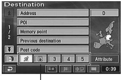 ALPINE NVD-Z001-SPACE-DB-VER-SPACE-4-10- - Searching by Quick access points - 1