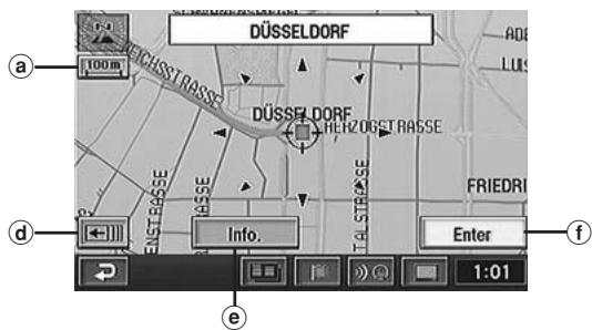 ALPINE NVD-Z001-SPACE-DB-VER-SPACE-4-10- - When the point map is displayed using the Memory points menu - 1