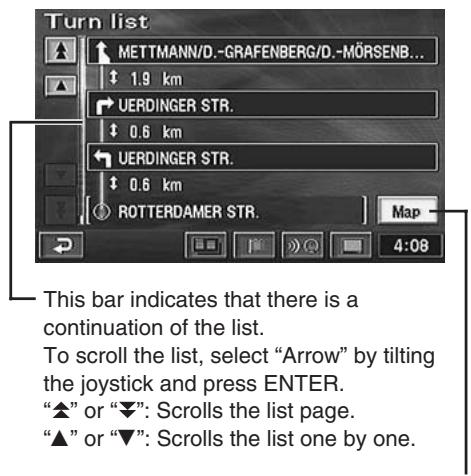 ALPINE NVD-Z001-SPACE-DB-VER-SPACE-4-10- - Overviewing the searched route - 3