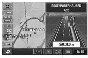 ALPINE NVD-Z001-SPACE-DB-VER-SPACE-4-10- - 3-D Display for Motorway Junction - 1