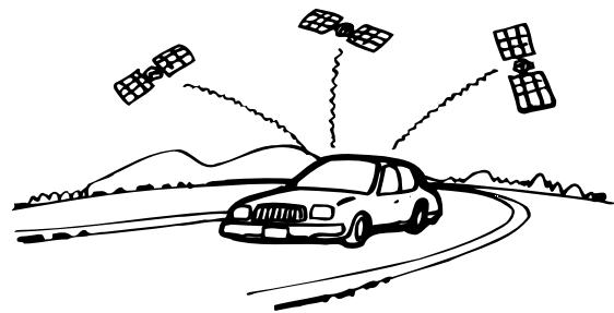 ALPINE NVE-N077P - Lieux où la réception des signaux GPS est bonne - 1