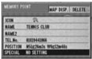 ALPINE NVE-N077P-PS-SPACE-SOFTWARE - Select "SPECIAL" and press ENTER. - 1
