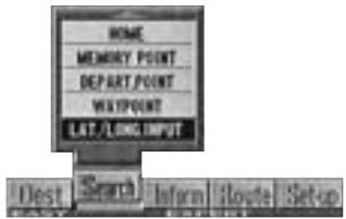 ALPINE NVE-N077P-PS-SPACE-SOFTWARE - Searching for loca- tions by latitude/long- itude input - 1