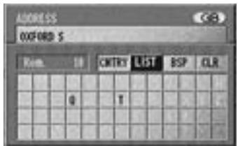 ALPINE NVE-N077P-PS-SPACE-SOFTWARE - Enter the address of the point following Steps 3 to 8 of the "Searching for destination from address" section (pages 19 and 20). - 1
