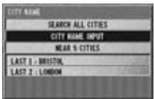 ALPINE NVE-N077P-PS-SPACE-SOFTWARE - Searching for destination from address (name of city/street) (Easy mode) - 2