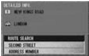 ALPINE NVE-N077P-PS-SPACE-SOFTWARE - Searching for destination from address (name of city/street) (Easy mode) - 10