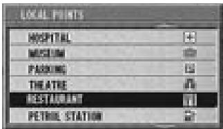 ALPINE NVE-N077P-PS-SPACE-SOFTWARE - Searching from local points - 2