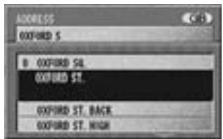 ALPINE NVE-N077P-PS-SPACE-SOFTWARE - Enter the address of the point following Steps 3 to 8 of the "Searching for destination from address" section (pages 19 and 20). - 2