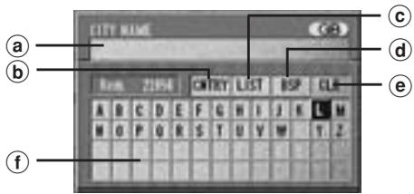 ALPINE NVE-N077P-PS-SPACE-SOFTWARE - Searching for destination from address (name of city/street) (Easy mode) - 4