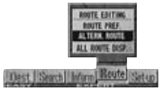 ALPINE NVE-N077P-PS-SPACE-SOFTWARE - Press the MENU button to display the main menu. - 1