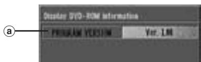 ALPINE NVE-N077P-PS-SPACE-SOFTWARE - Viewing DVD ROM in- formation - 2